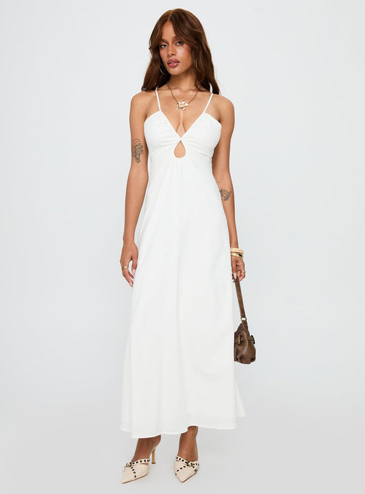 Harkonnen Maxi Dress White