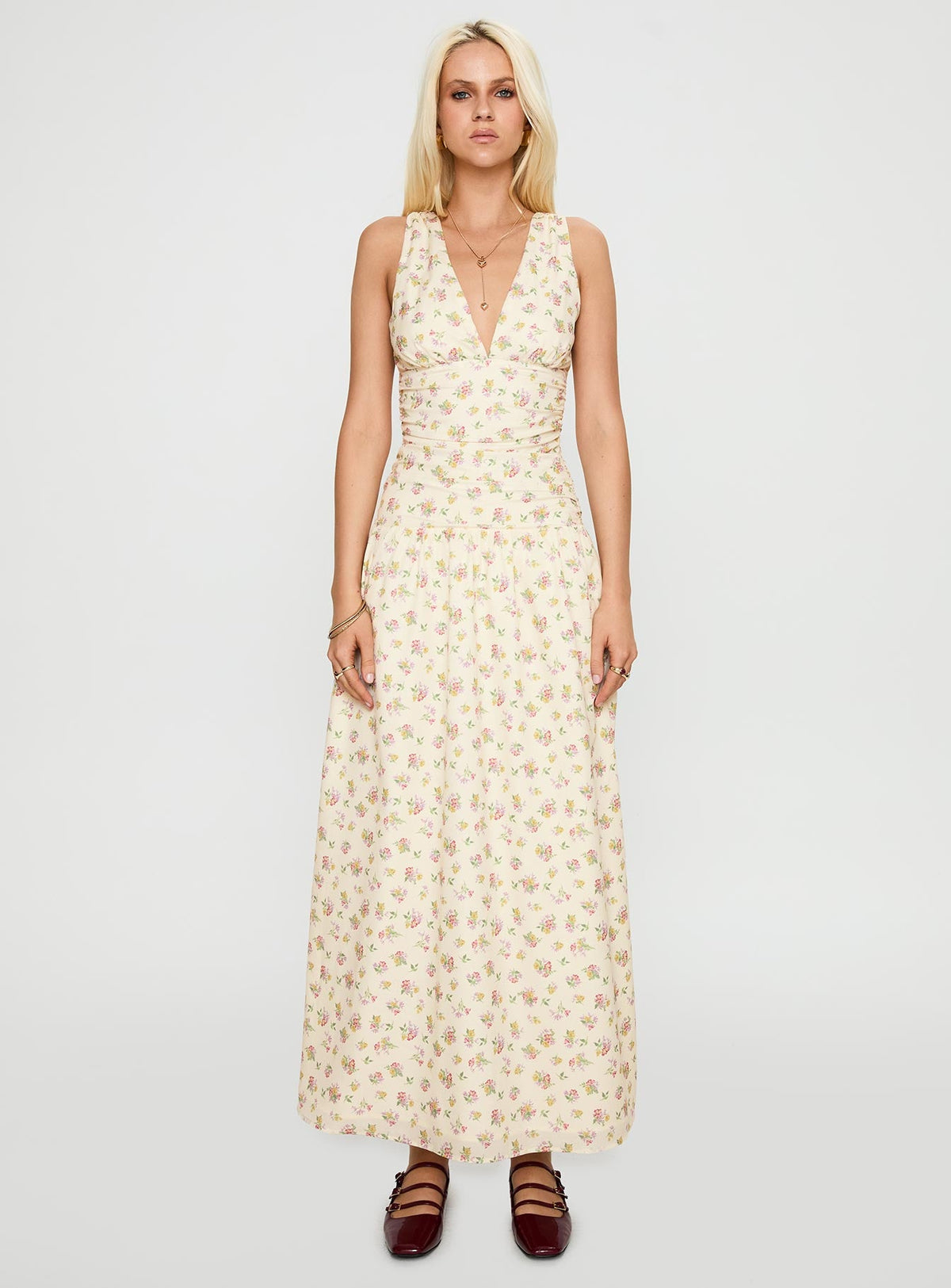 Esthie Maxi Dress Multi Floral