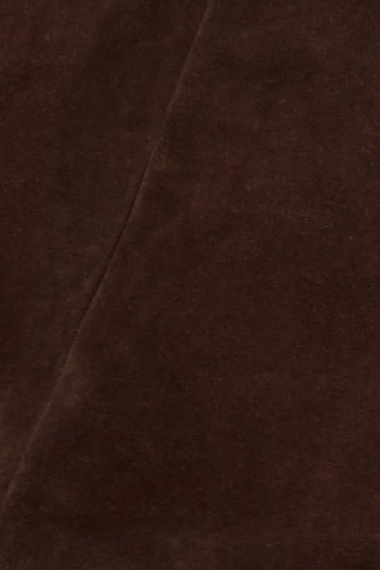 Suede Tote Bag in Espresso