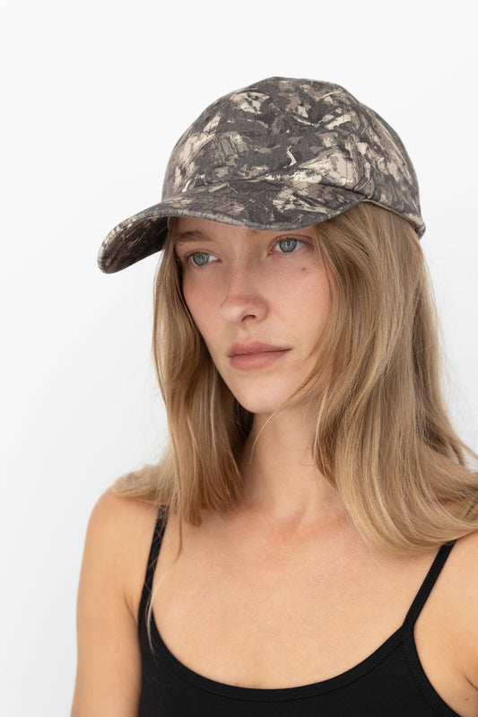 CAMO PRINT CAP