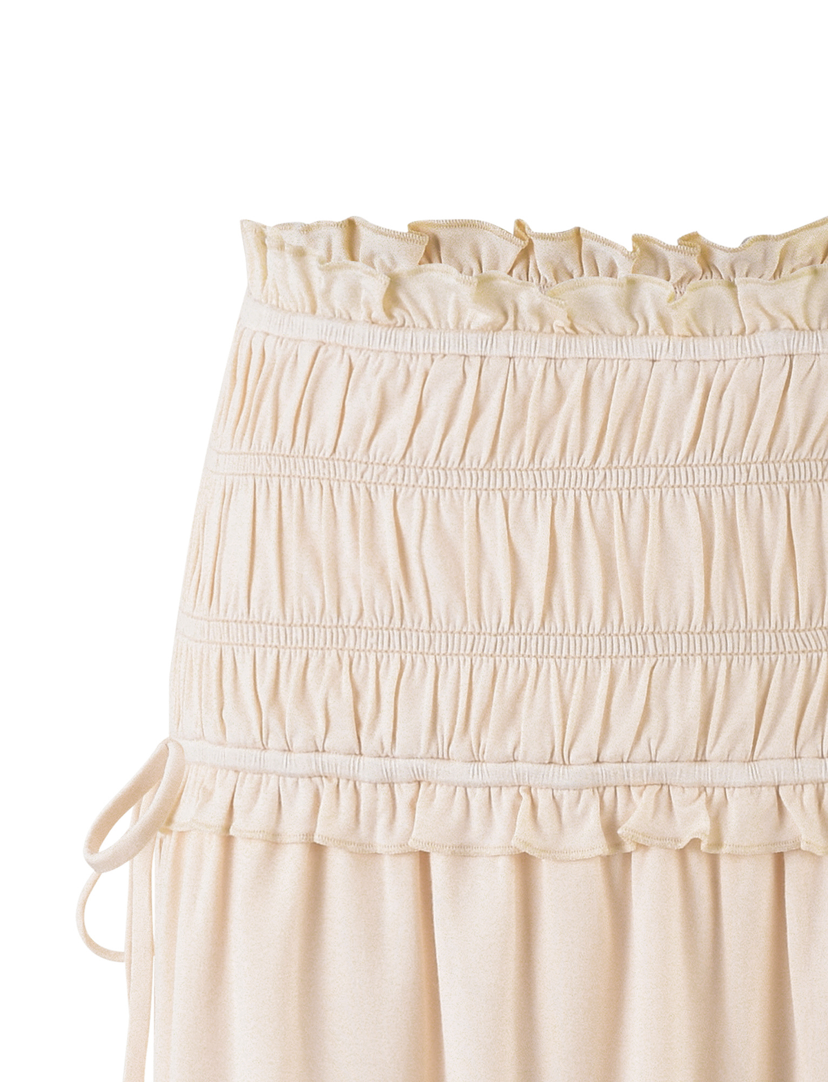 DENALI MINI SKIRT - WHITE : BONE