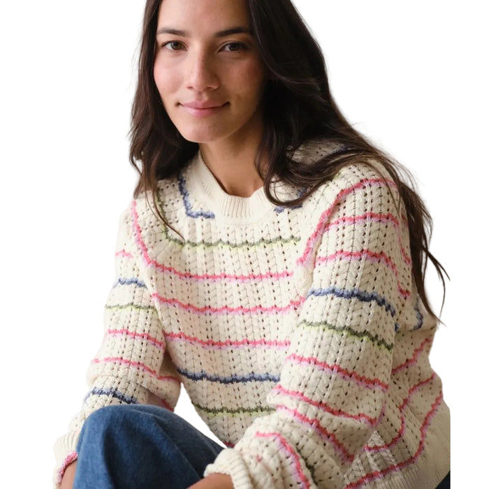 Marine Layer Women's Mina Pointelle Sweater