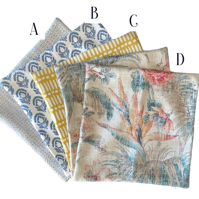 Sale: 16x16 Pillow Covers - Annabel Bleu