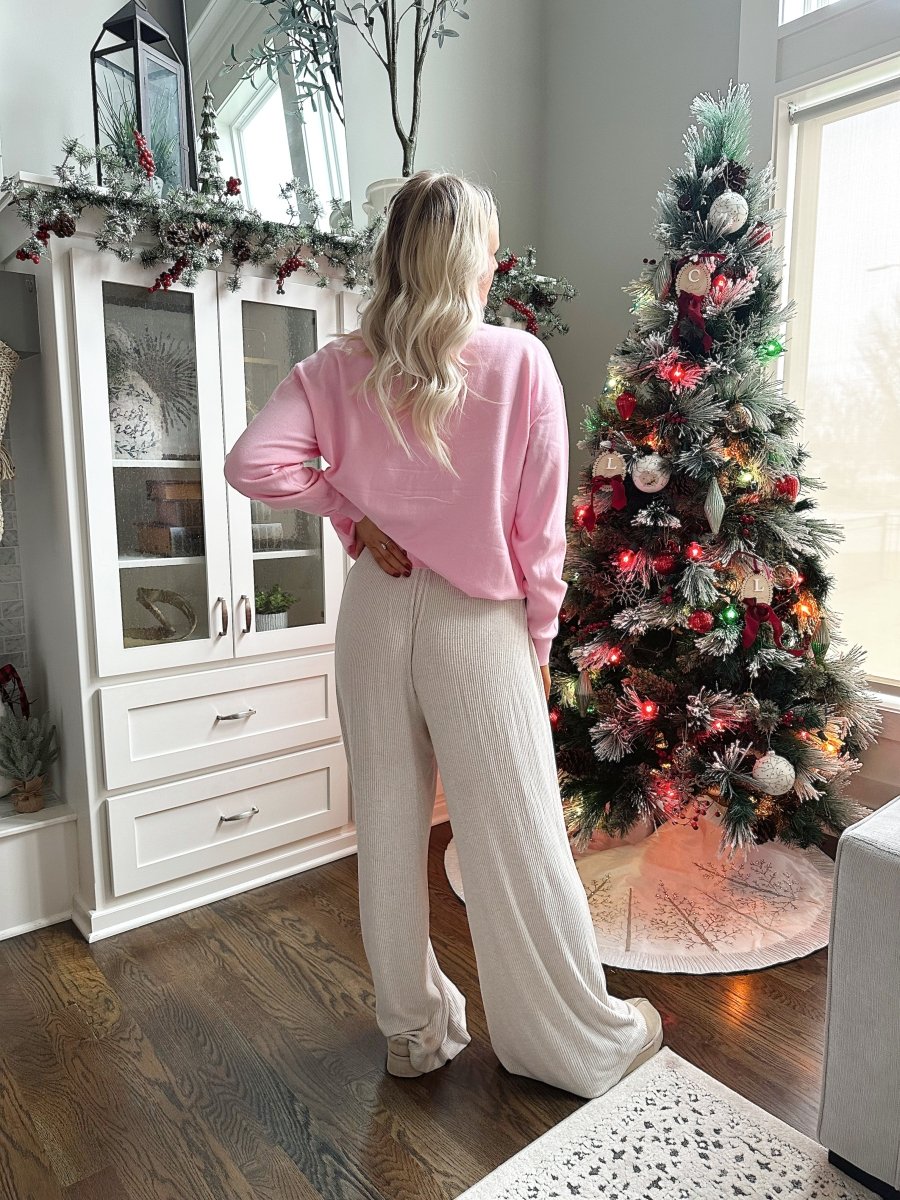 Sequin Nutcracker Soft Knit Sweater