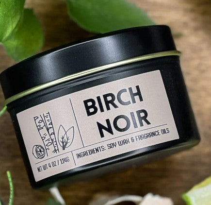 Small Candle / Birch Noir