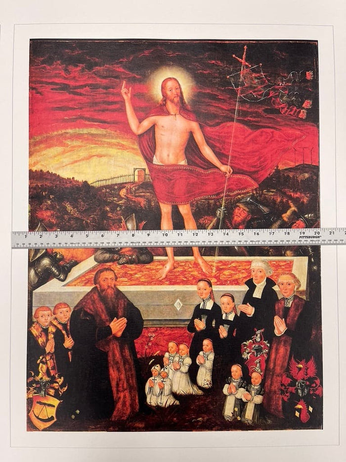 "The Resurrection of Christ", 1557, by Cranach, Lucas the Younger