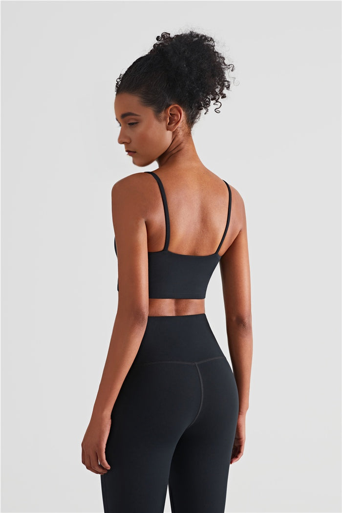 Thin Belt Four-Way Support Sports Bra for Women
