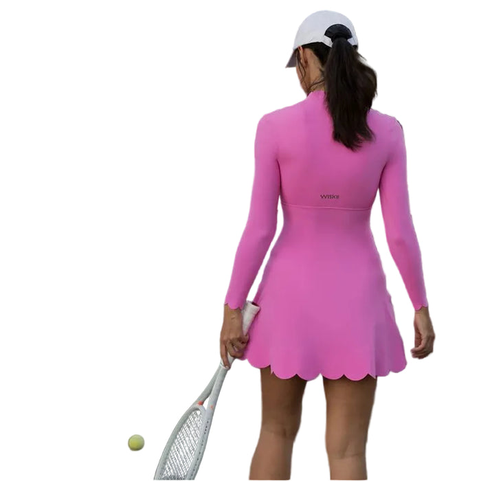 Wiskii Women's Enchanting Scallop Dress