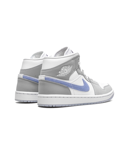 Jordan 1 Mid Wolf Grey Aluminum (Women's)