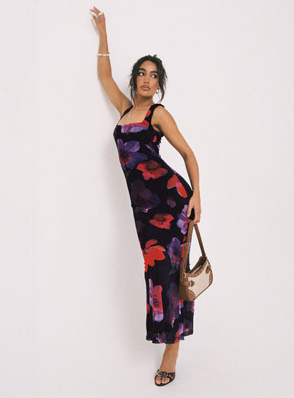Eviana Maxi Dress Floral