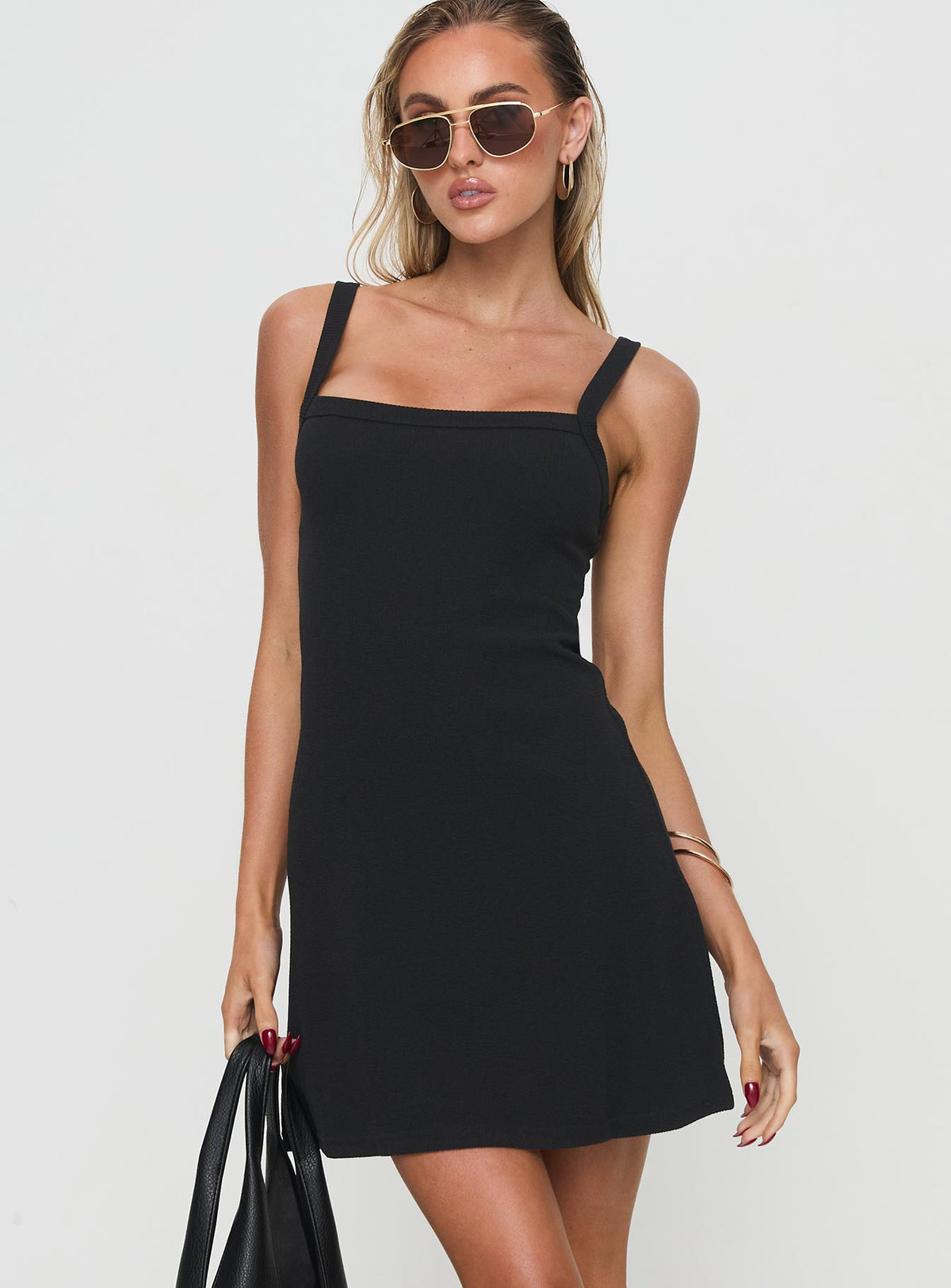 De Santis Mini Dress Black