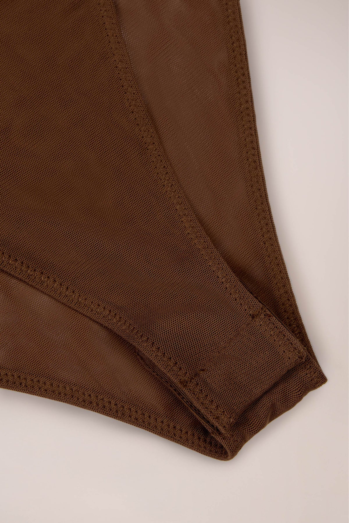 Strapless Bodysuit in Chestnut