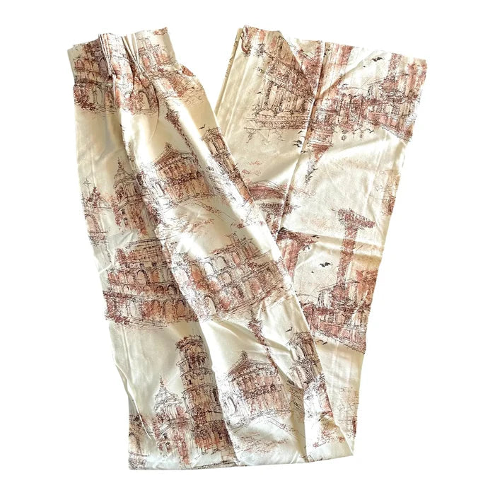 1960’s Italianate Drapery Panel - Annabel Bleu