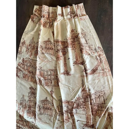 1960’s Italianate Drapery Panel - Annabel Bleu