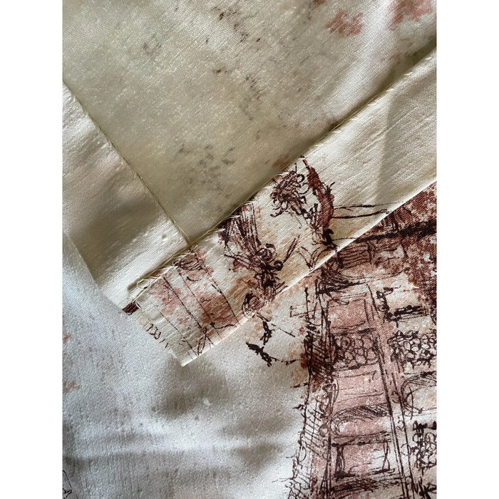 1960’s Italianate Drapery Panel - Annabel Bleu