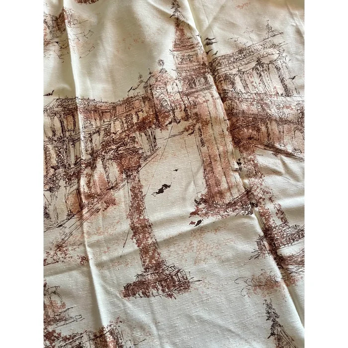 1960’s Italianate Drapery Panel - Annabel Bleu