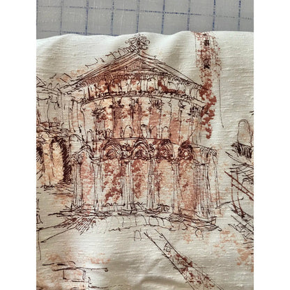 1960’s Italianate Drapery Panel - Annabel Bleu