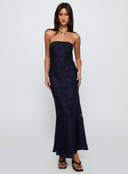 Haley Maxi Dress Navy