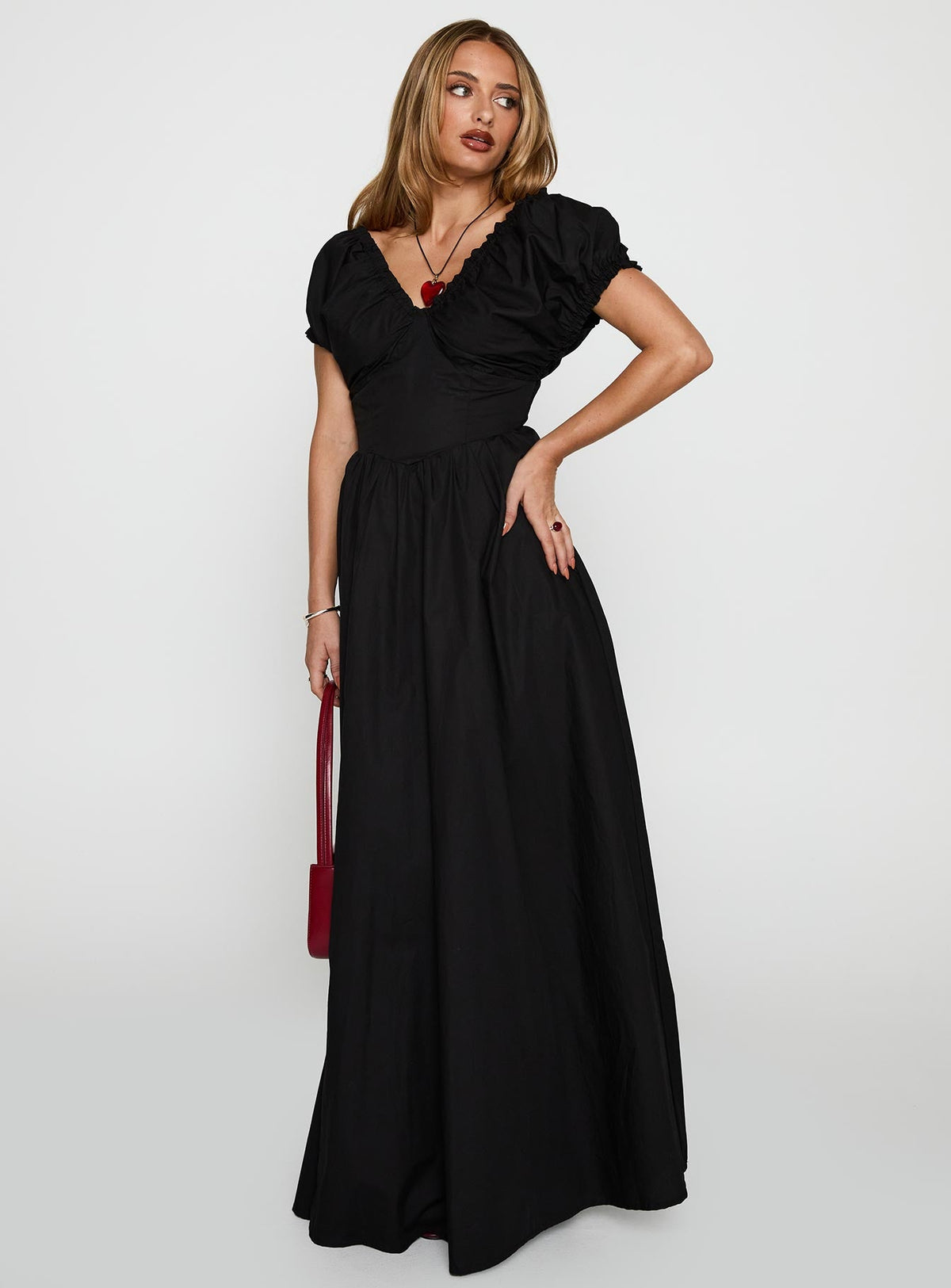 Breeanna Maxi Dress Black