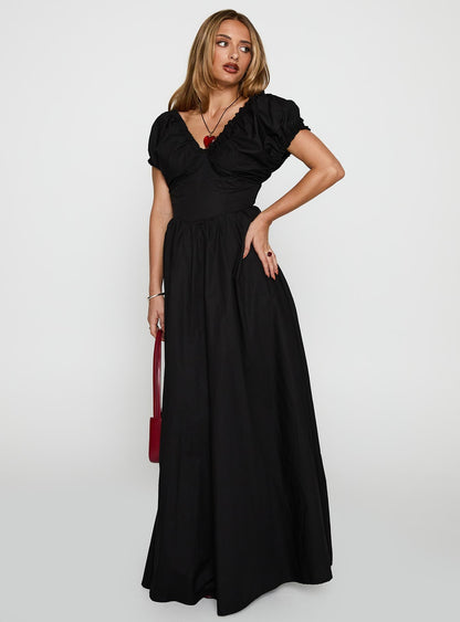 Breeanna Maxi Dress Black