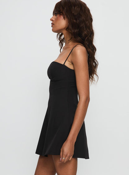 Easy To Love Mini Dress Black