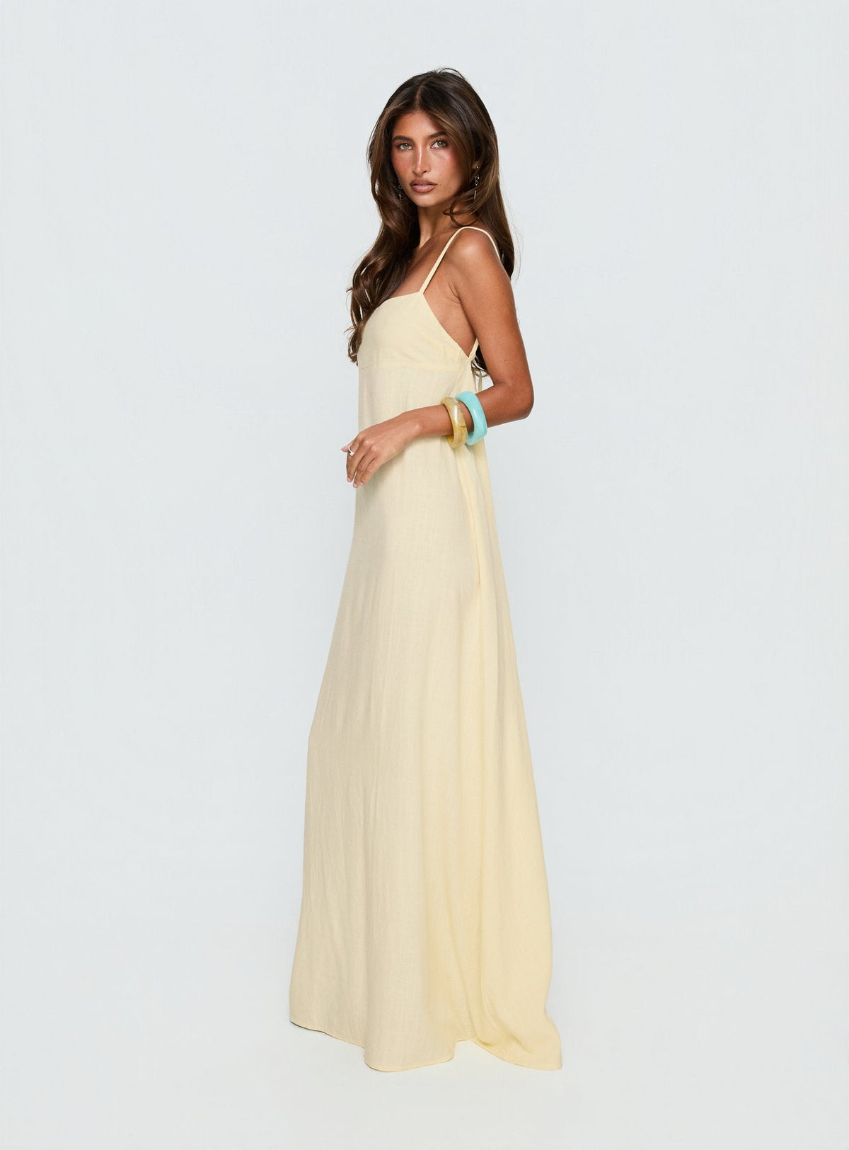 Solie Tie Back Maxi Dress Butter