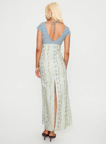 Saije Maxi Dress Multi Floral