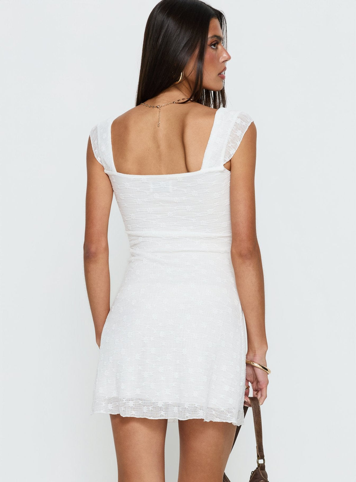 Lanchester Mini Dress White