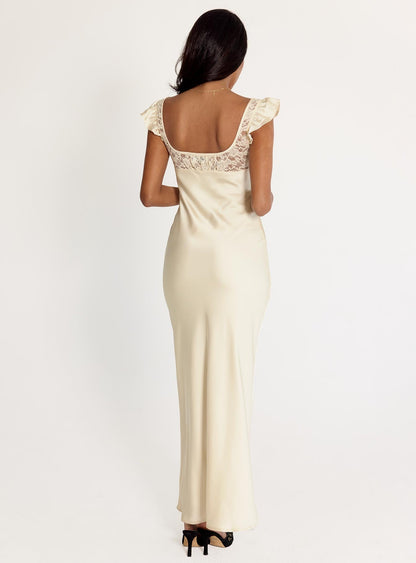 Adelie Maxi Dress Champagne