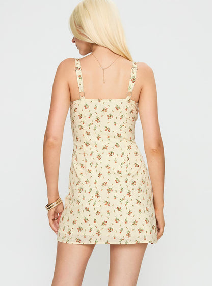 Rosilea Mini Dress Multi Floral