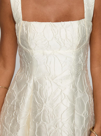 Eloquent Mini Dress Ivory