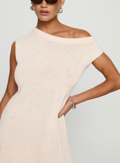 Liberation Off The Shoulder Mini Dress White