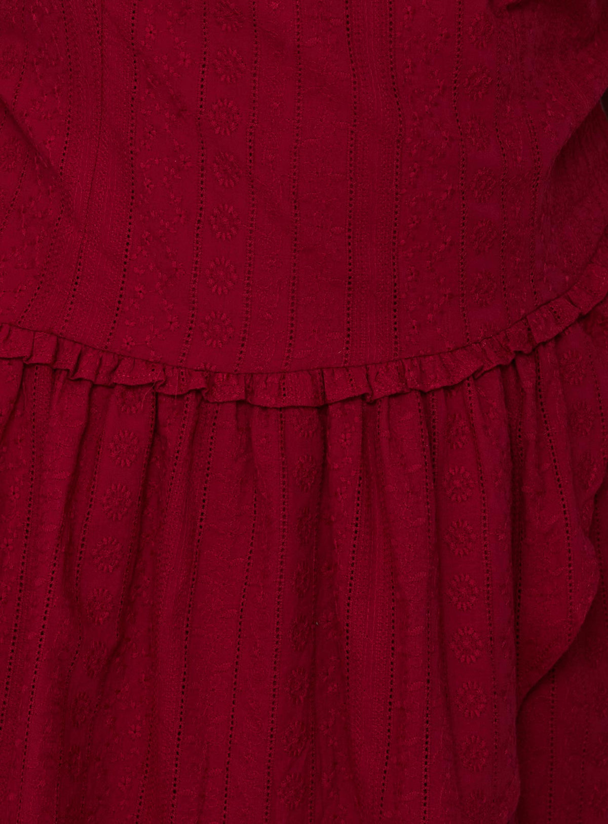 Cosie Mini Dress Red Curve