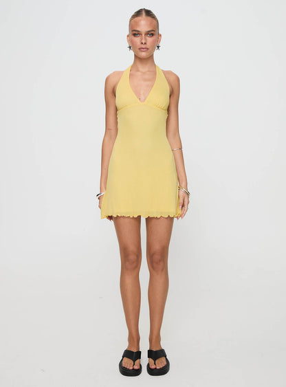 Leam Mini Dress Butter