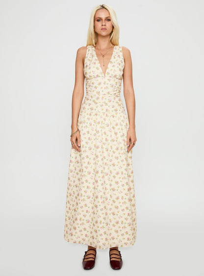 Esthie Maxi Dress Multi Floral