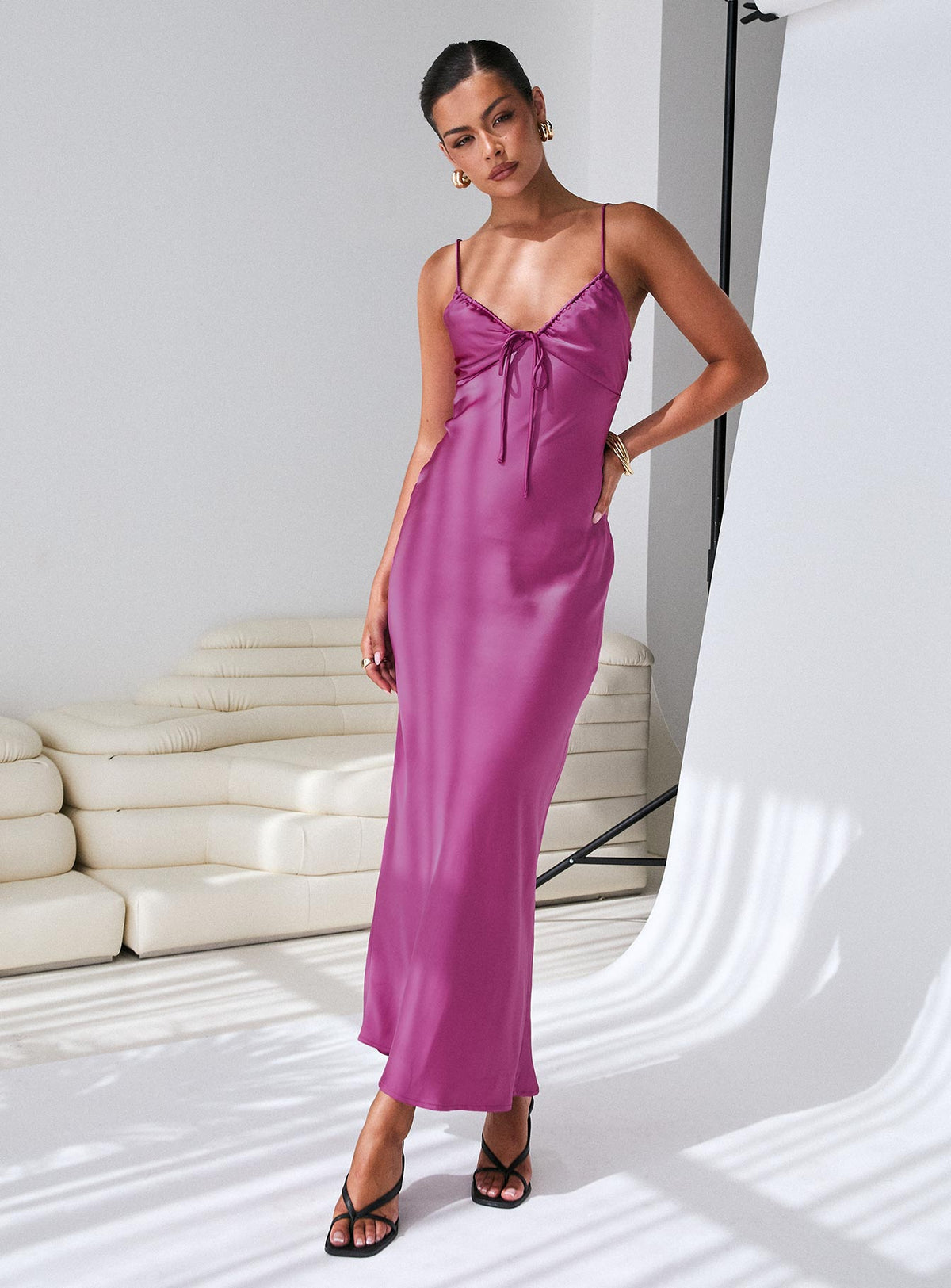 Maguire Maxi Dress Purple