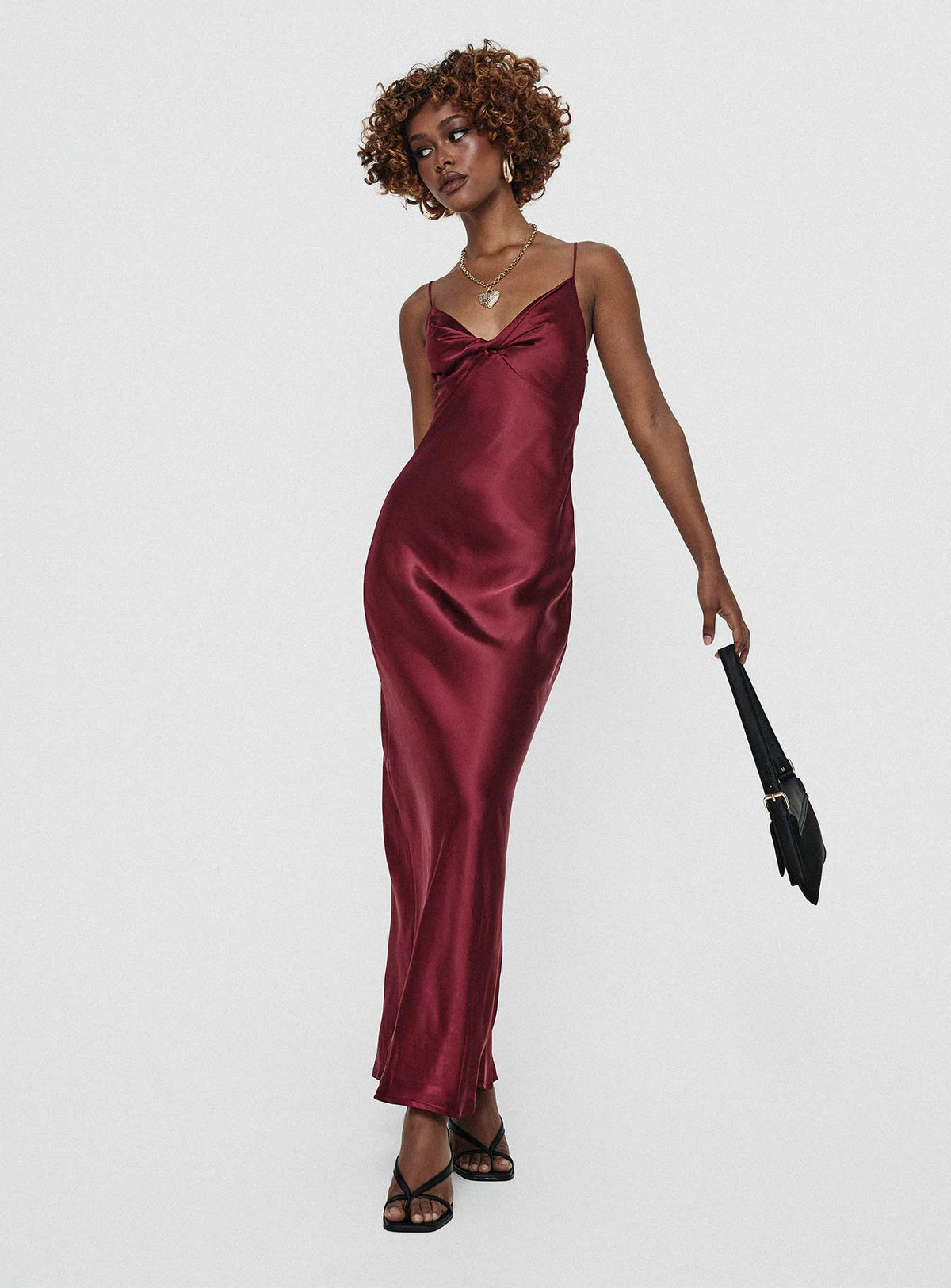Marilyn Maxi Dress Wine