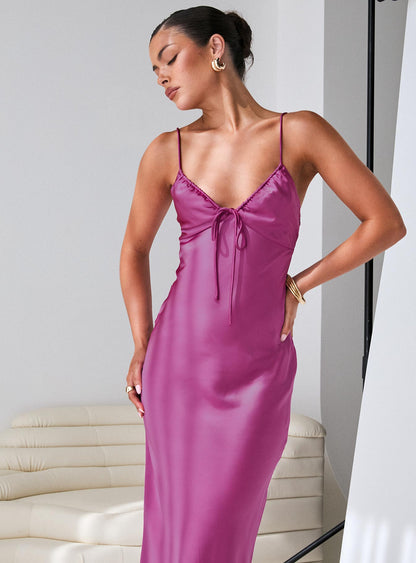 Maguire Maxi Dress Purple