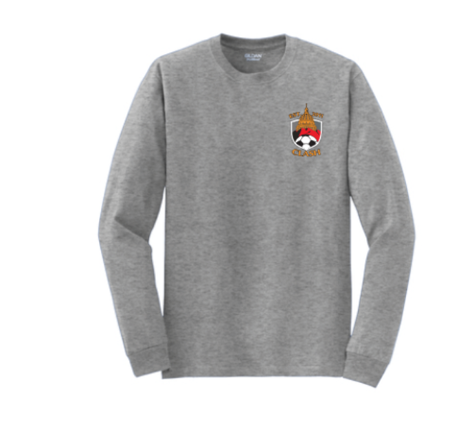 8400-Gildan® - DryBlend® 50 Cotton/50 Poly Long Sleeve T-Shirt-Clash