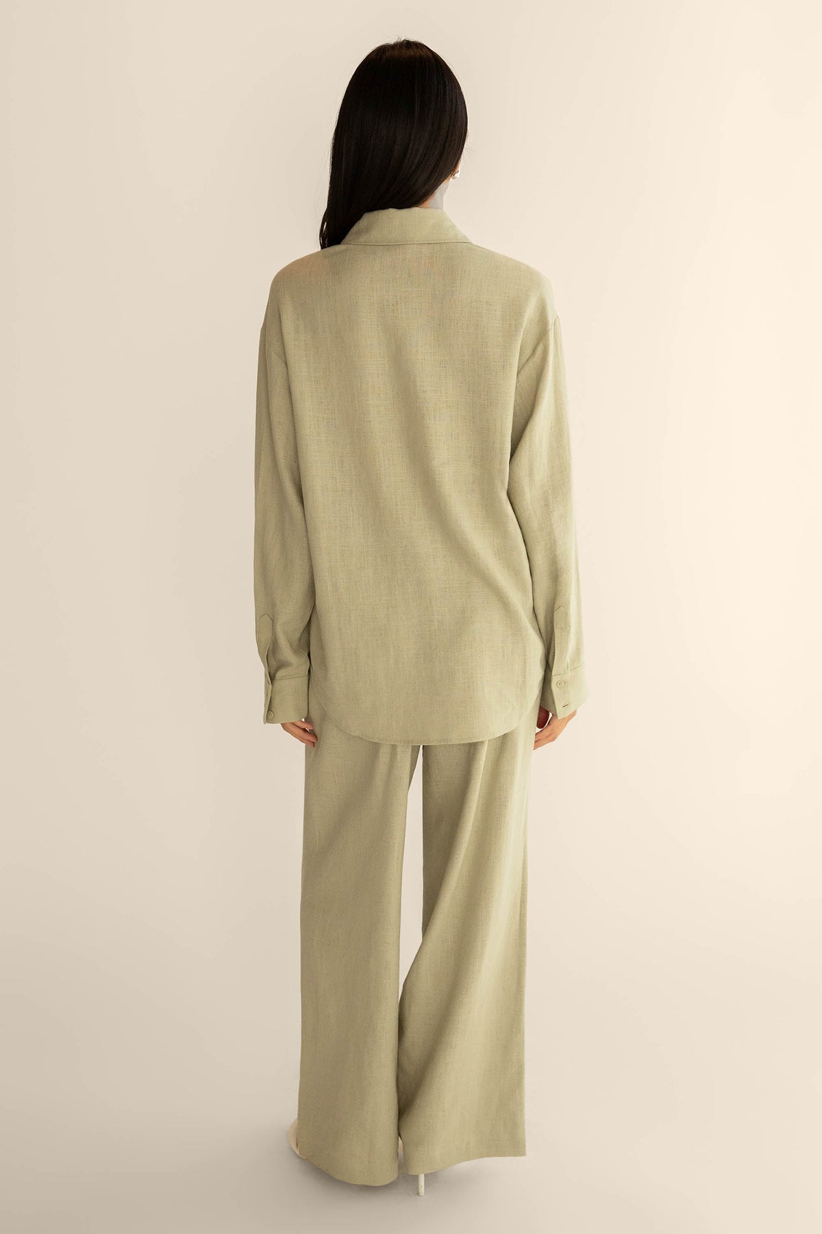 LINEN BLEND SHIRT