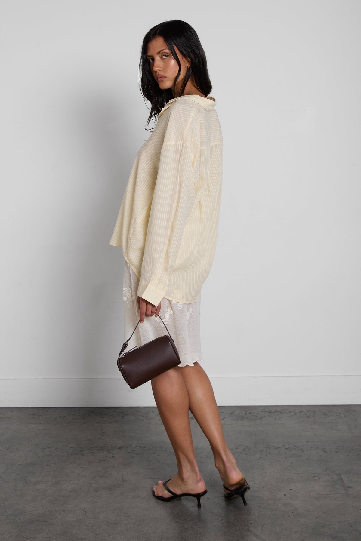 OVERSIZED PINSTRIPE SHIRT