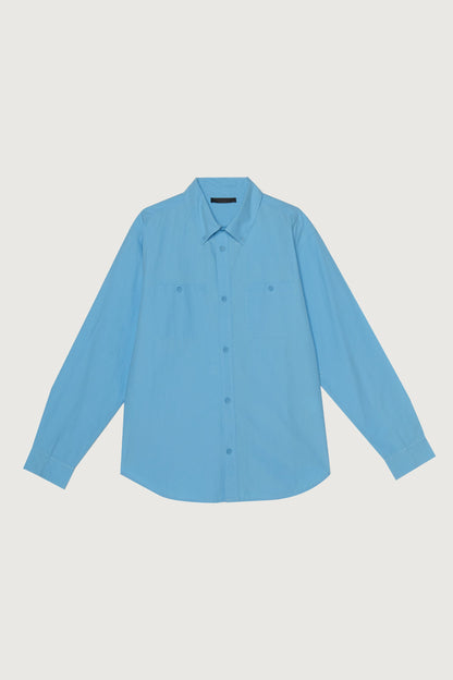 COTTON POPLIN SHIRT
