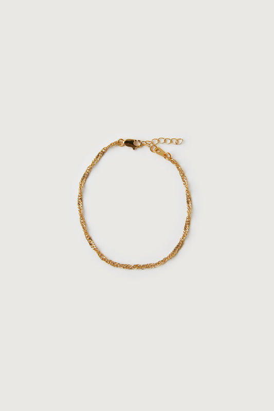 INTERLOCK CHAIN BRACELET
