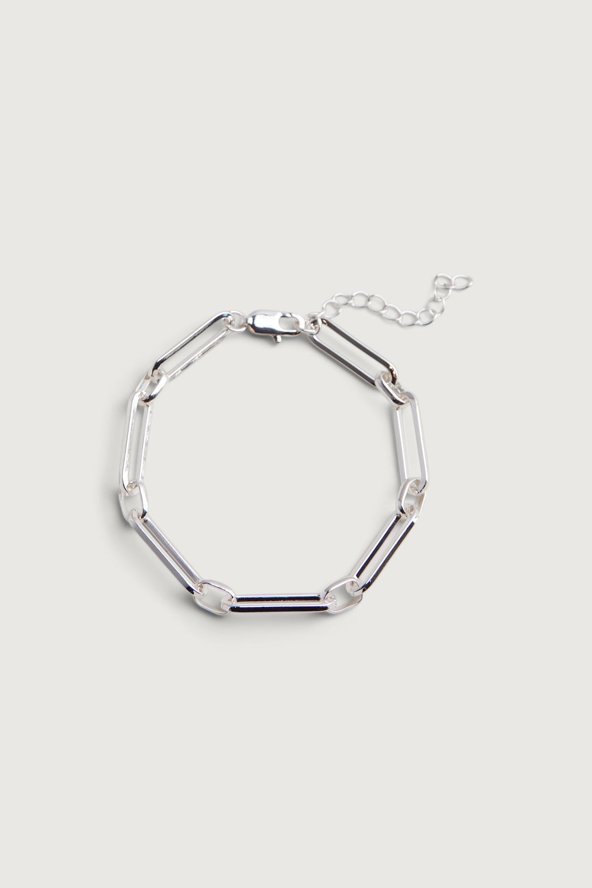 OVAL LINK CHAIN BRACELET