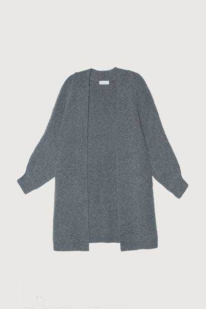 OPEN FRONT CARDIGAN