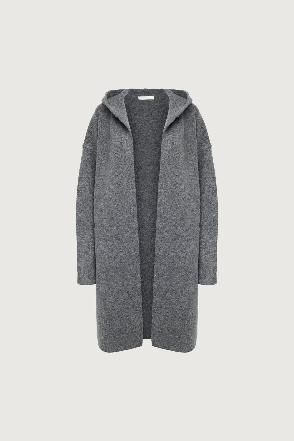 LONG CARDIGAN WITH HOODIE