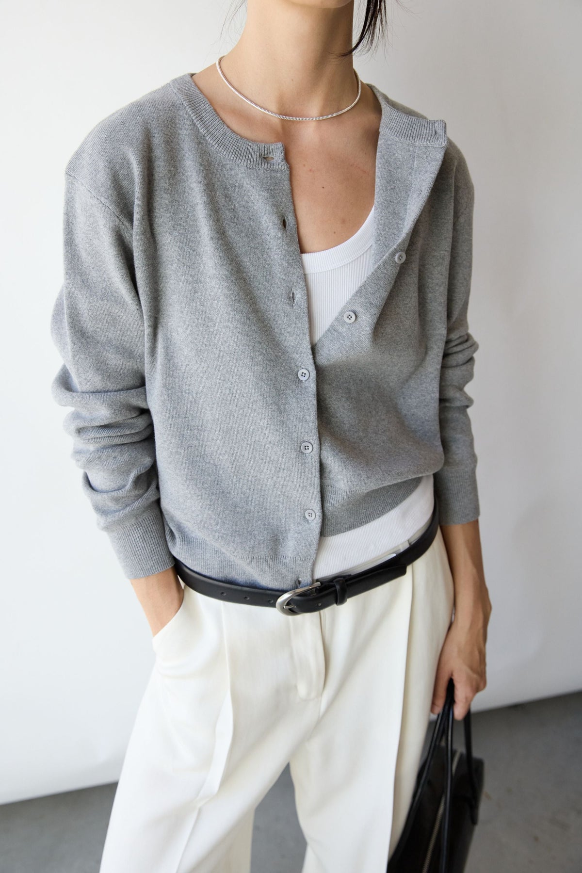BUTTON UP CARDIGAN
