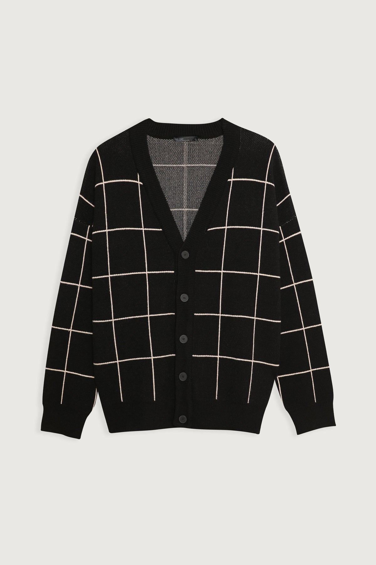 GRID CARDIGAN