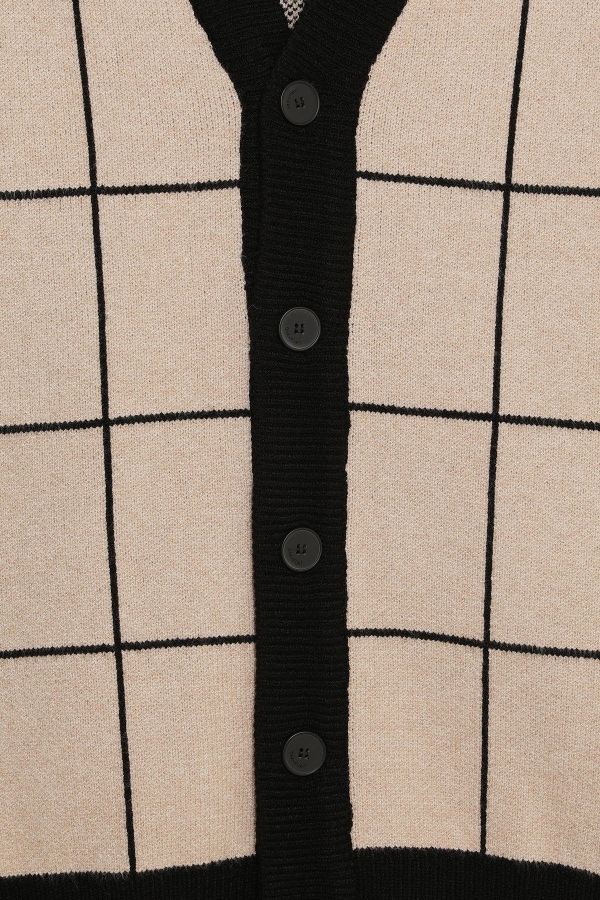 GRID CARDIGAN