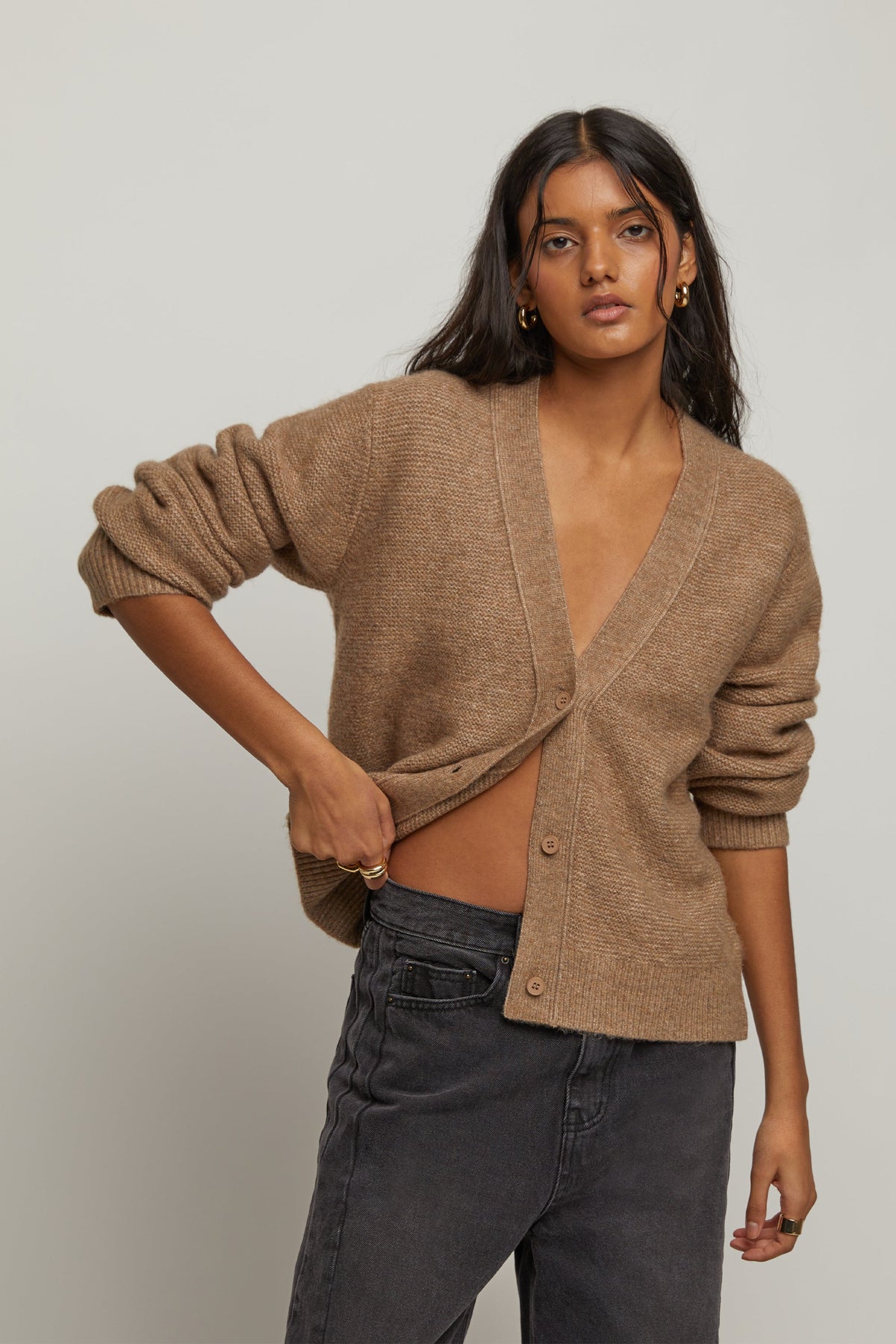 BUTTON UP CARDIGAN